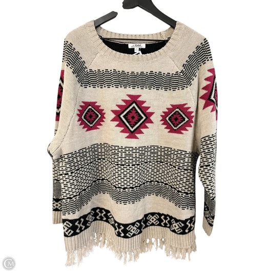 Sweater By Cme In Multi-colored, Size: 1x