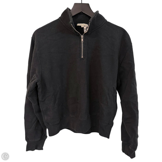 Sweatshirt Collar By Z Supply In Black, Size: M