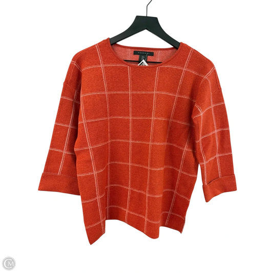 Sweater By T Tahari In Orange, Size: S