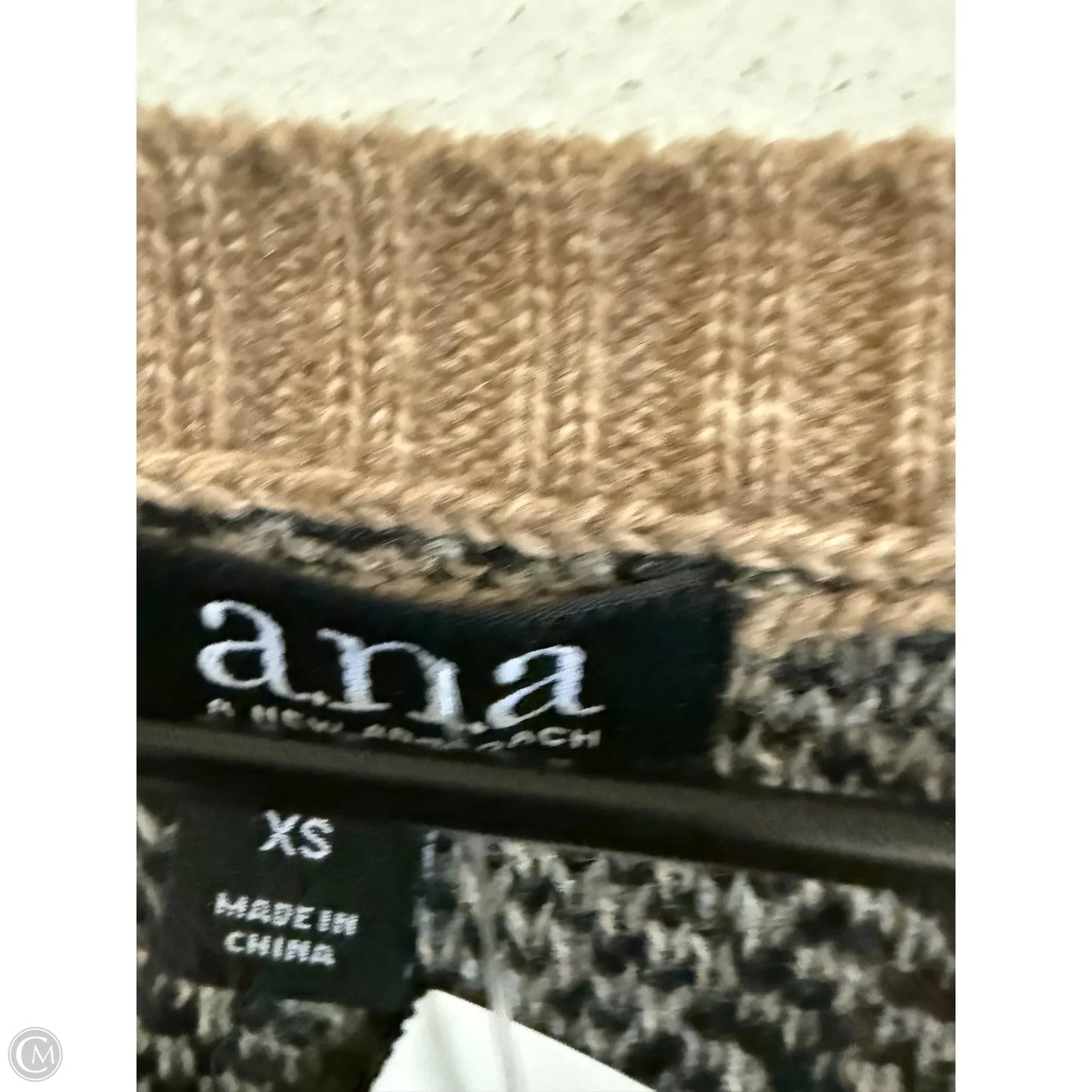 Sweater By Ana In Leopard Print, Size: Xs