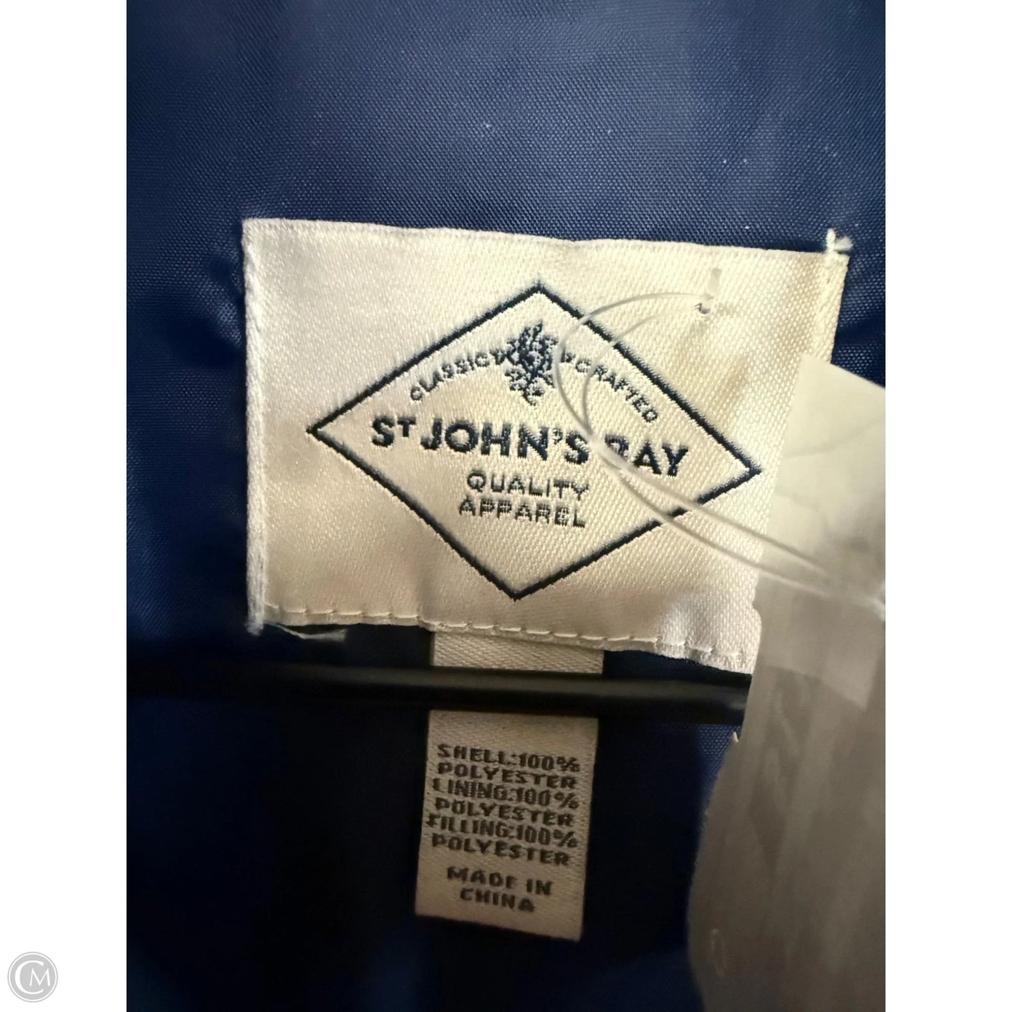 Vest Puffer & Quilted By St Johns Bay In Polkadot Pattern, Size: S