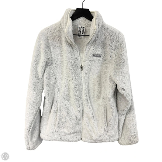 Jacket Fleece By Columbia In Grey, Size: L