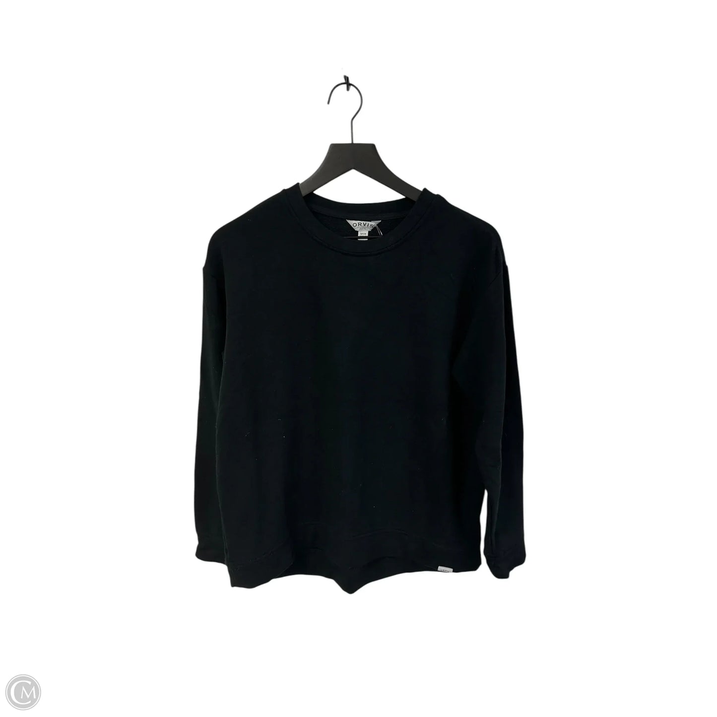 Sweatshirt Crewneck By Orvis In Black, Size: S