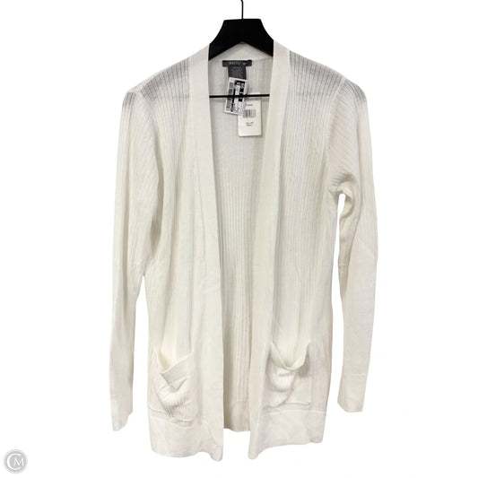 Cardigan By Matty M In White, Size: S