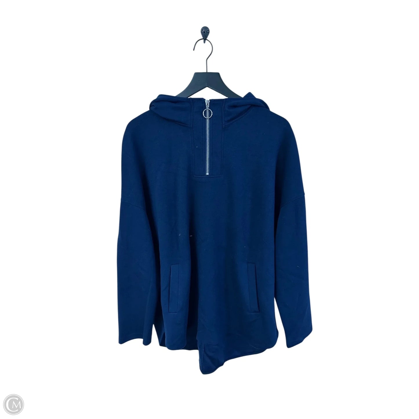 Sweatshirt Hoodie By Cmf In Navy, Size: L