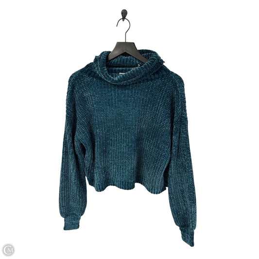 Sweater By Zenana Outfitters In Teal, Size: M