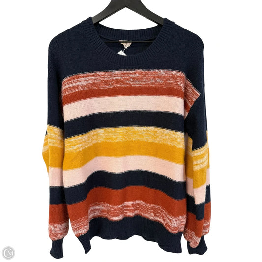 Sweater By Hem & Thread In Multi-colored, Size: M