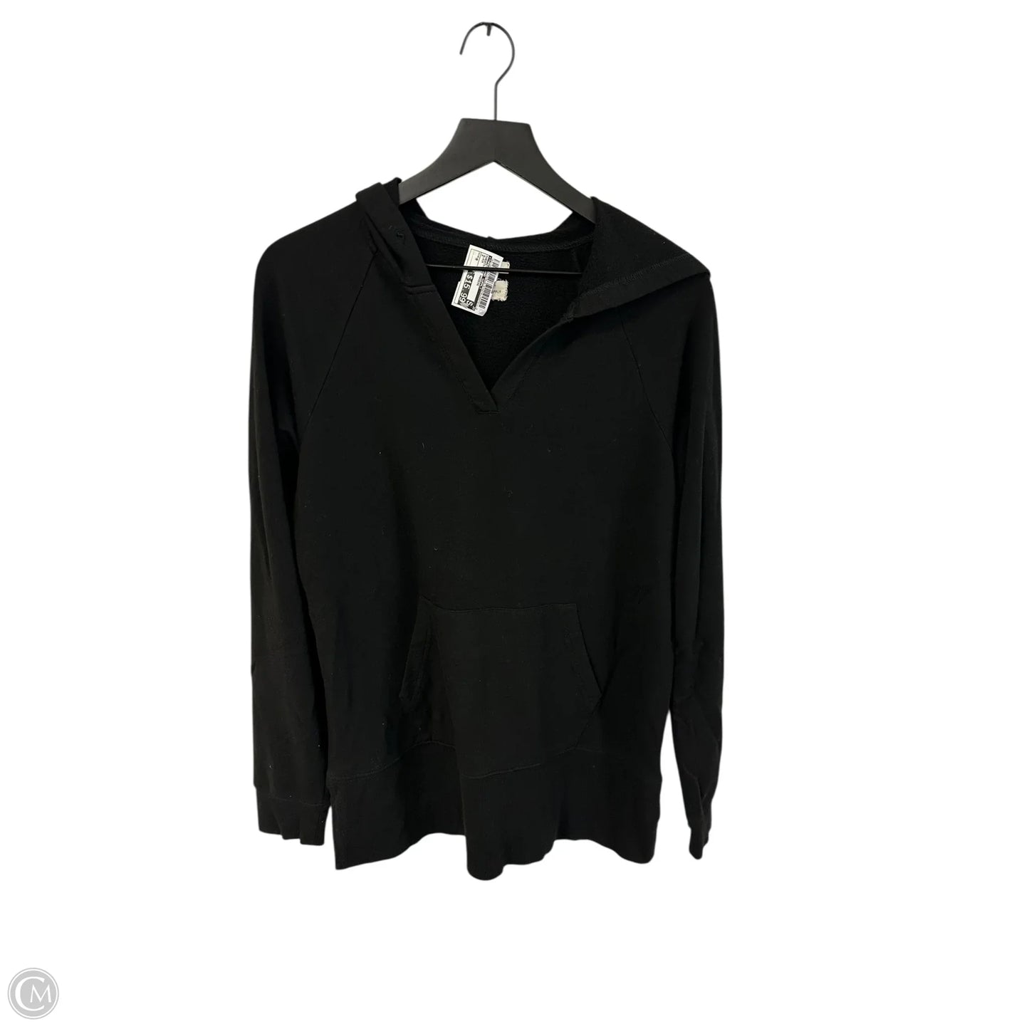 Sweatshirt Hoodie By Thread And Supply In Black, Size: M