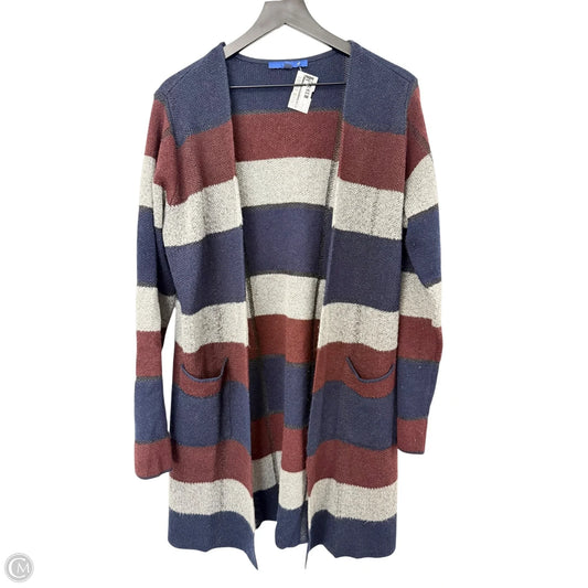 Sweater Cardigan By Apt 9 In Multi-colored, Size: Xl