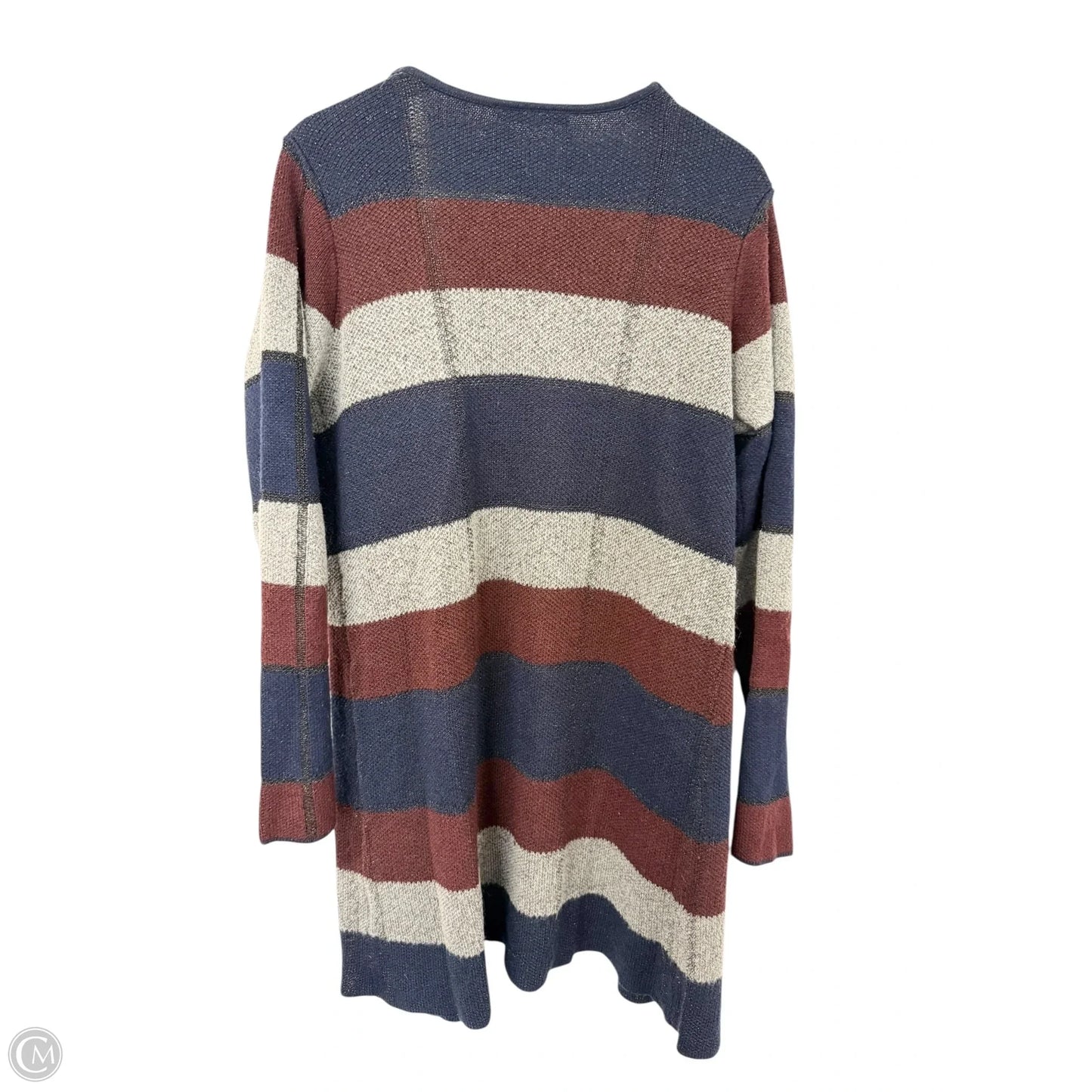 Sweater Cardigan By Apt 9 In Multi-colored, Size: Xl