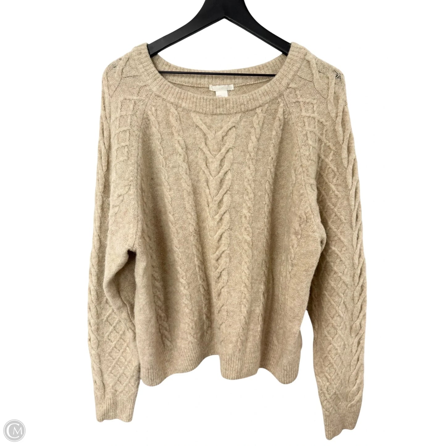 Sweater By H&m In Tan, Size: M