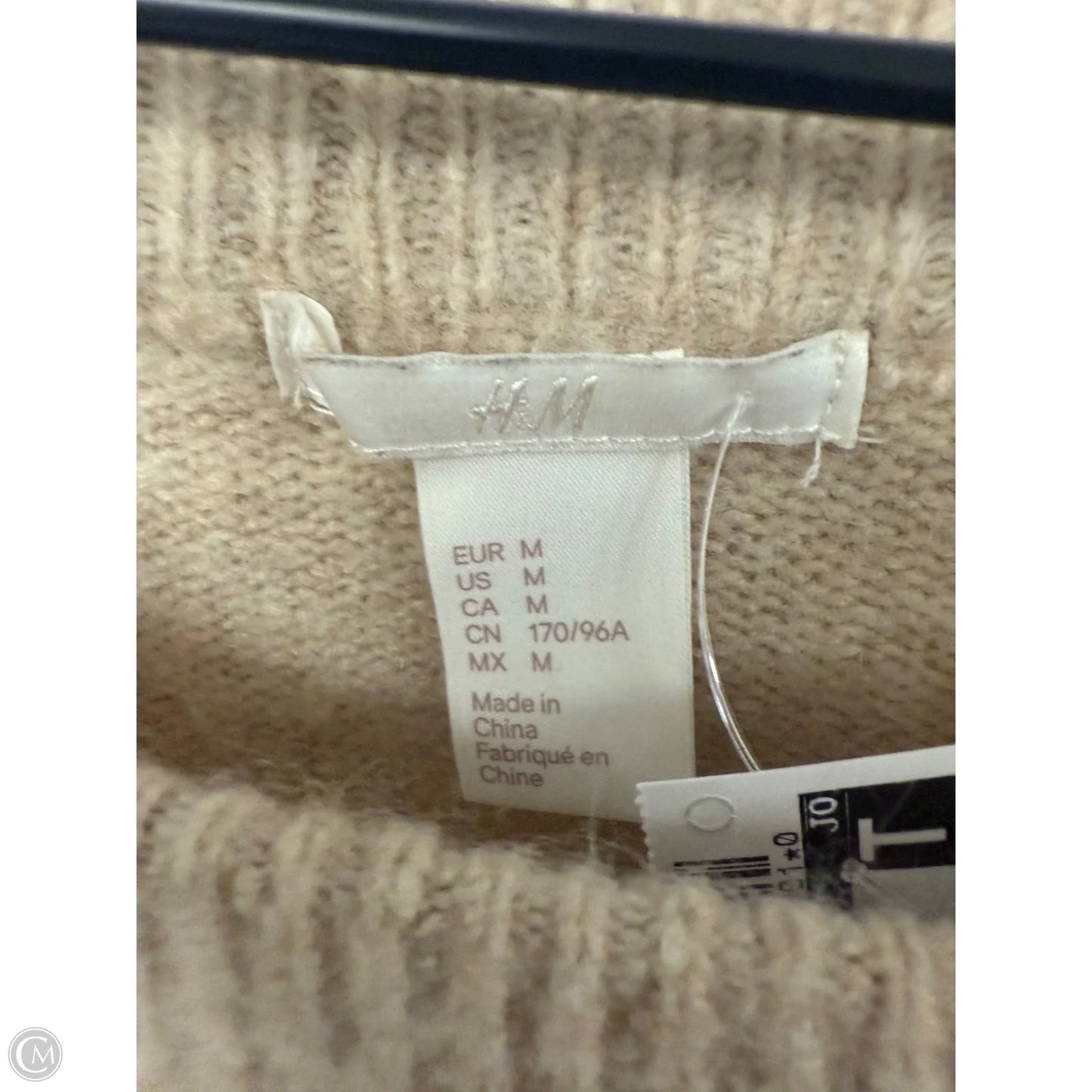 Sweater By H&m In Tan, Size: M