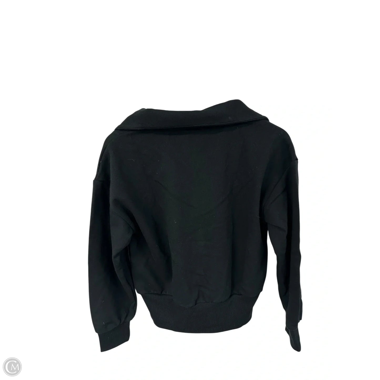 Sweatshirt Collar By A New Day In Black, Size: S