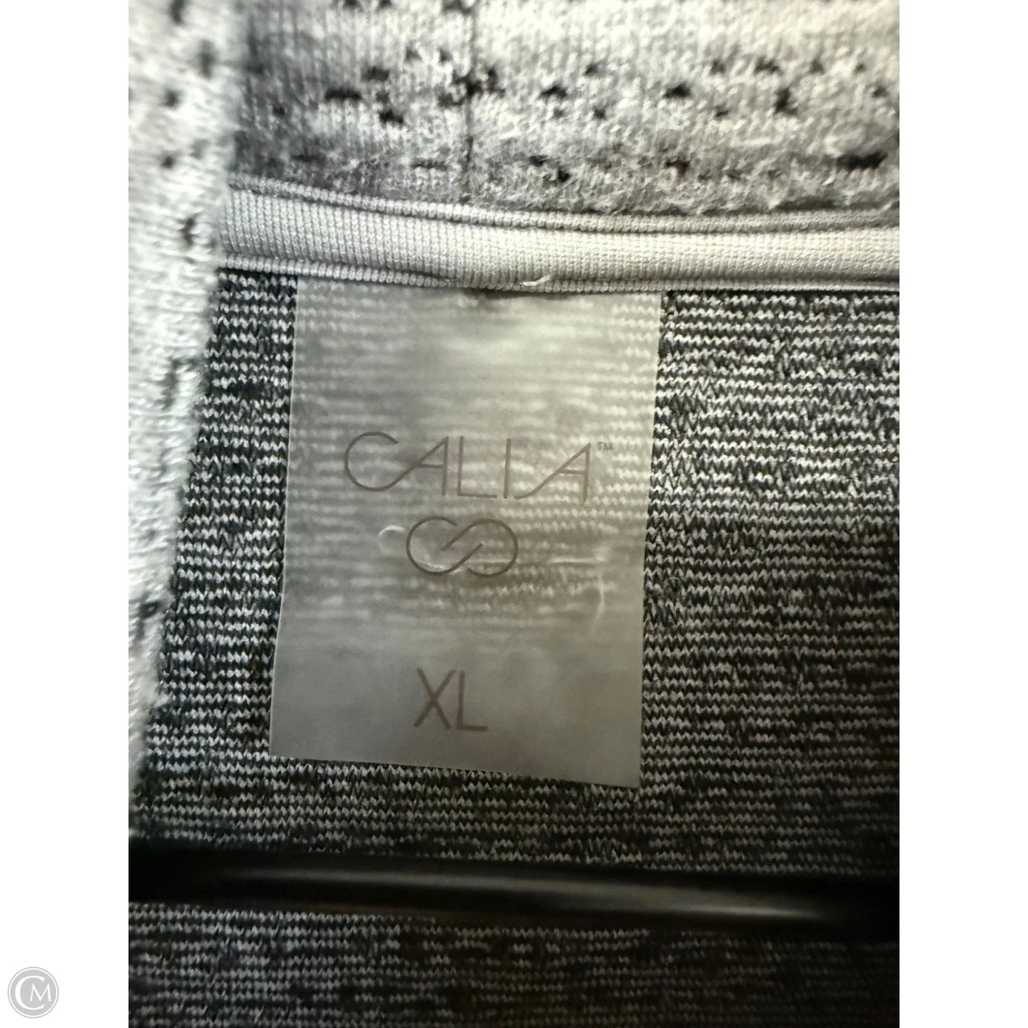 Sweatshirt Crewneck By Calia In Grey, Size: Xl