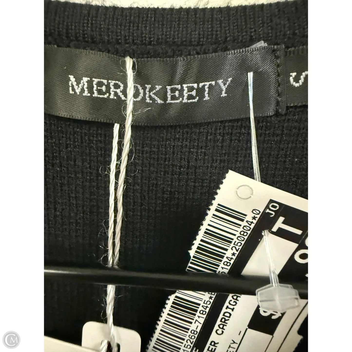 Sweater Cardigan By Cmf In Black, Size: S