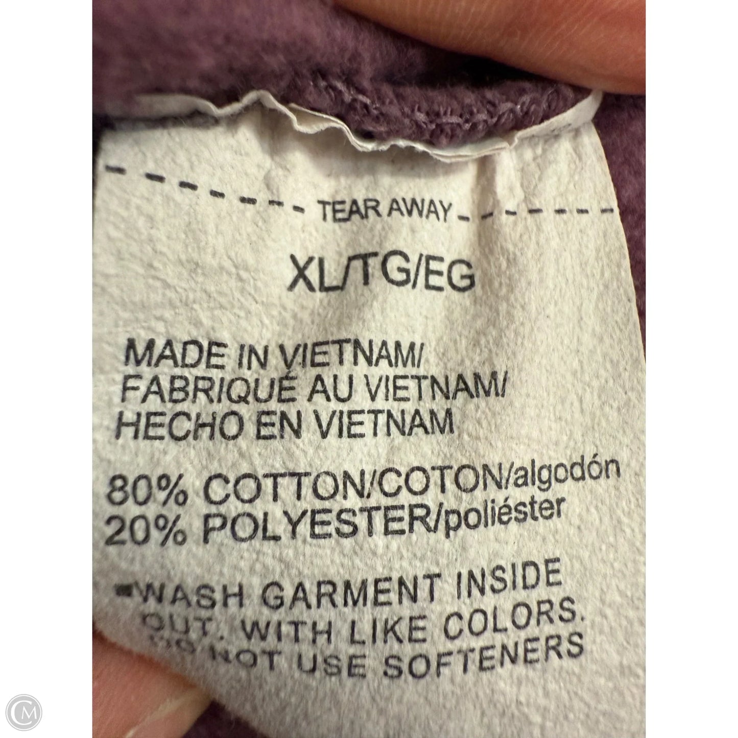 Sweatshirt Crewneck By Under Armour In Purple, Size: Xl