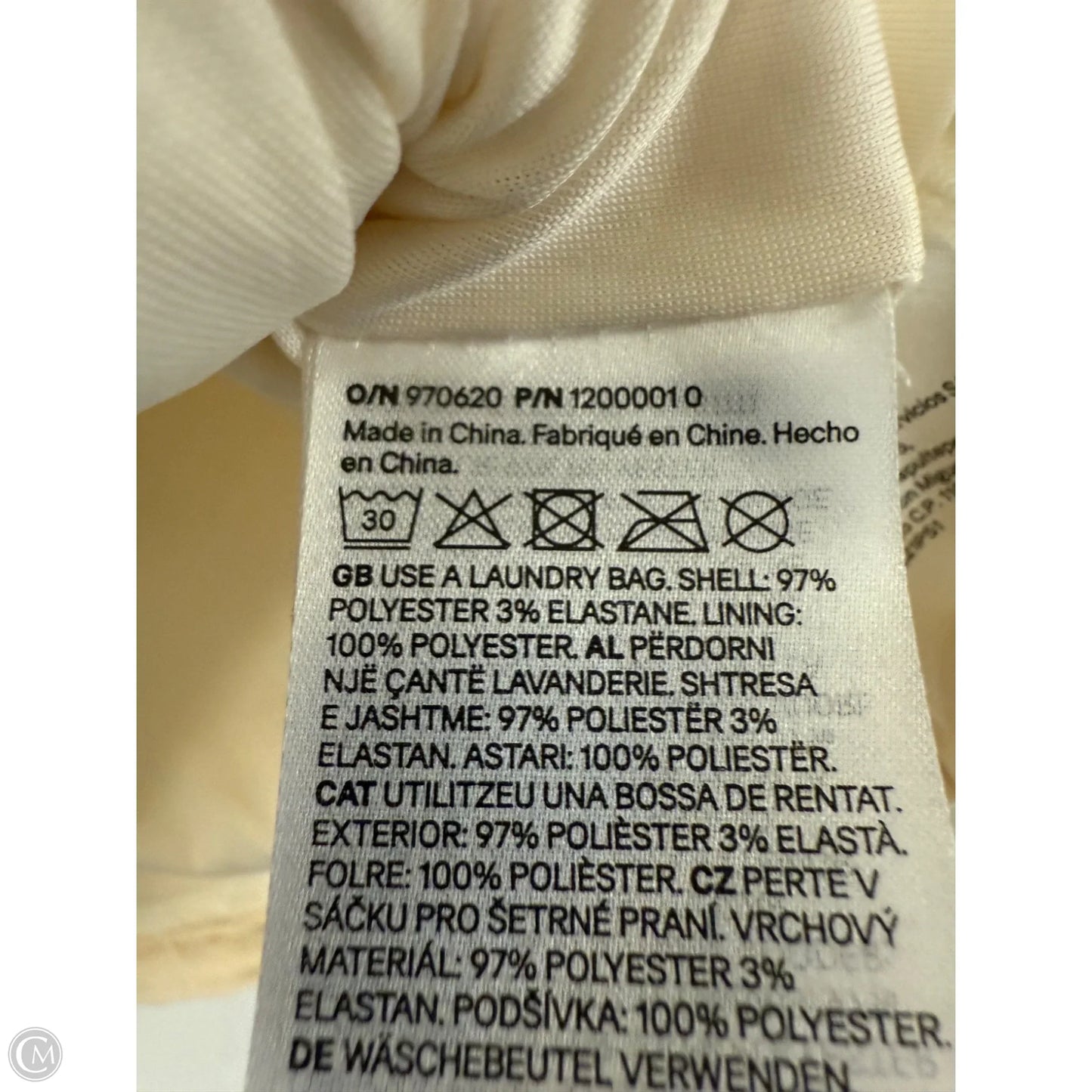 Top Short Sleeve By H&m In White, Size: S