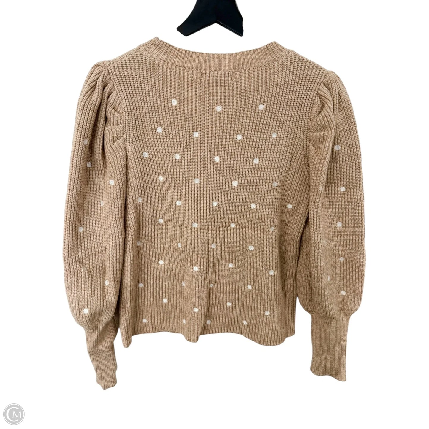 Sweater By Entro In Tan & White, Size: S