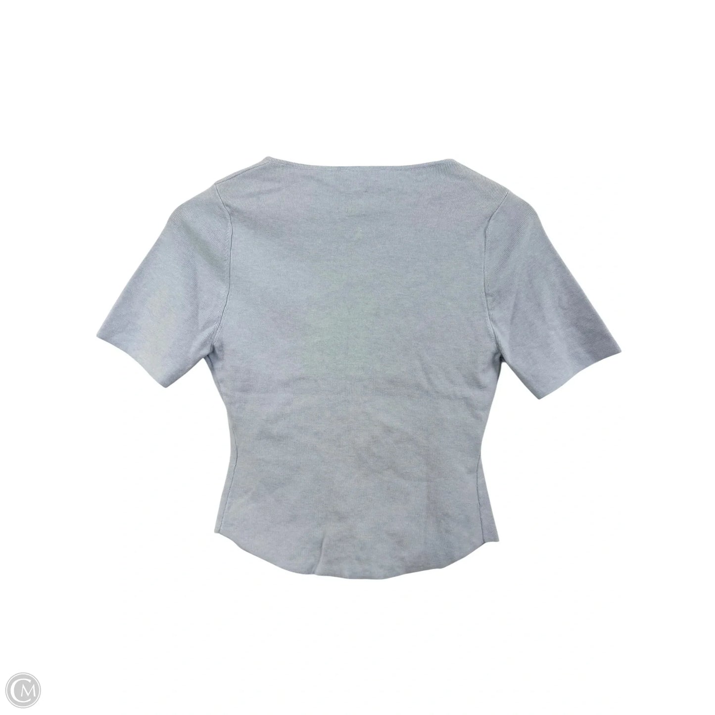 Top Short Sleeve By Clothes Mentor In Blue, Size: L