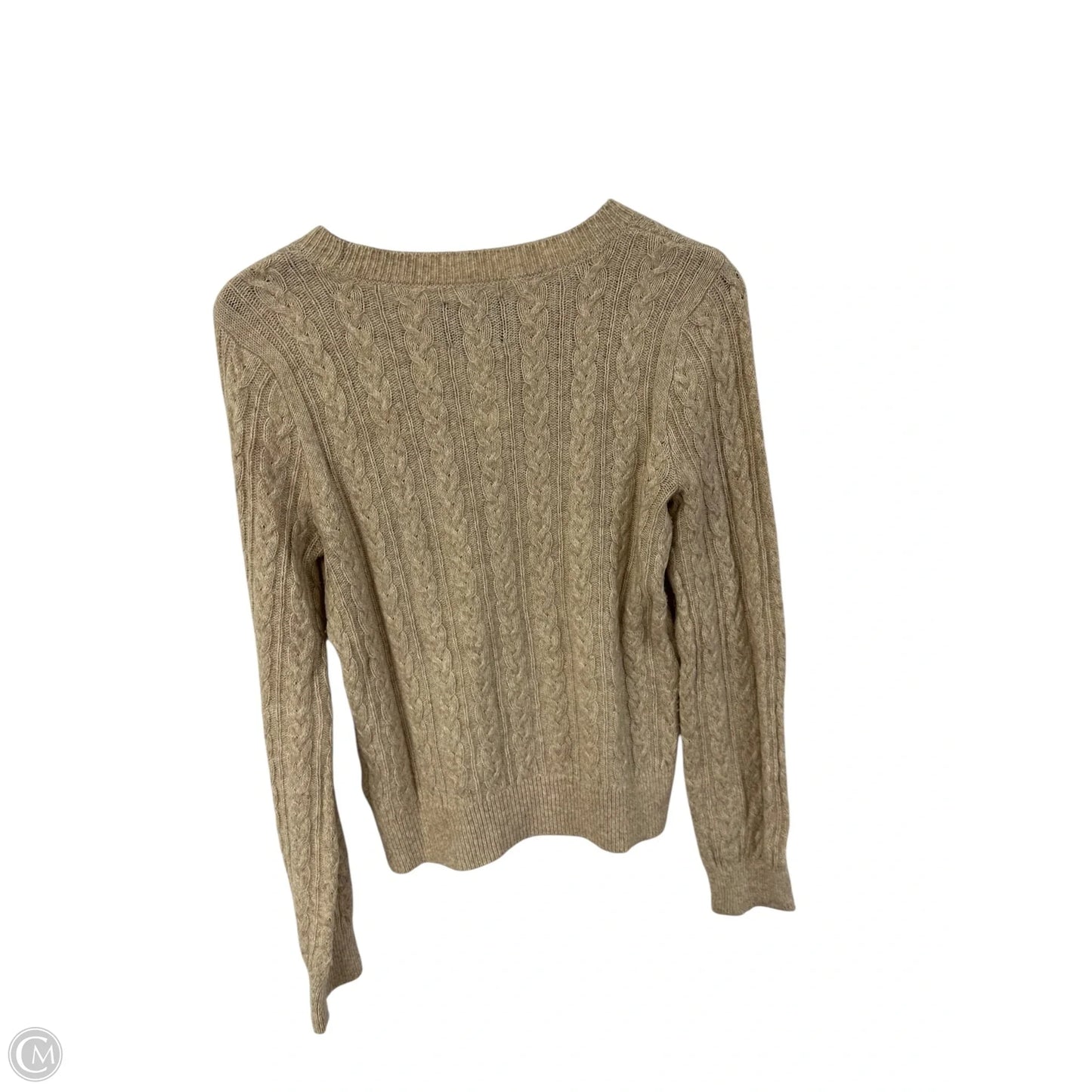 Sweater By Abercrombie And Fitch In Tan, Size: S