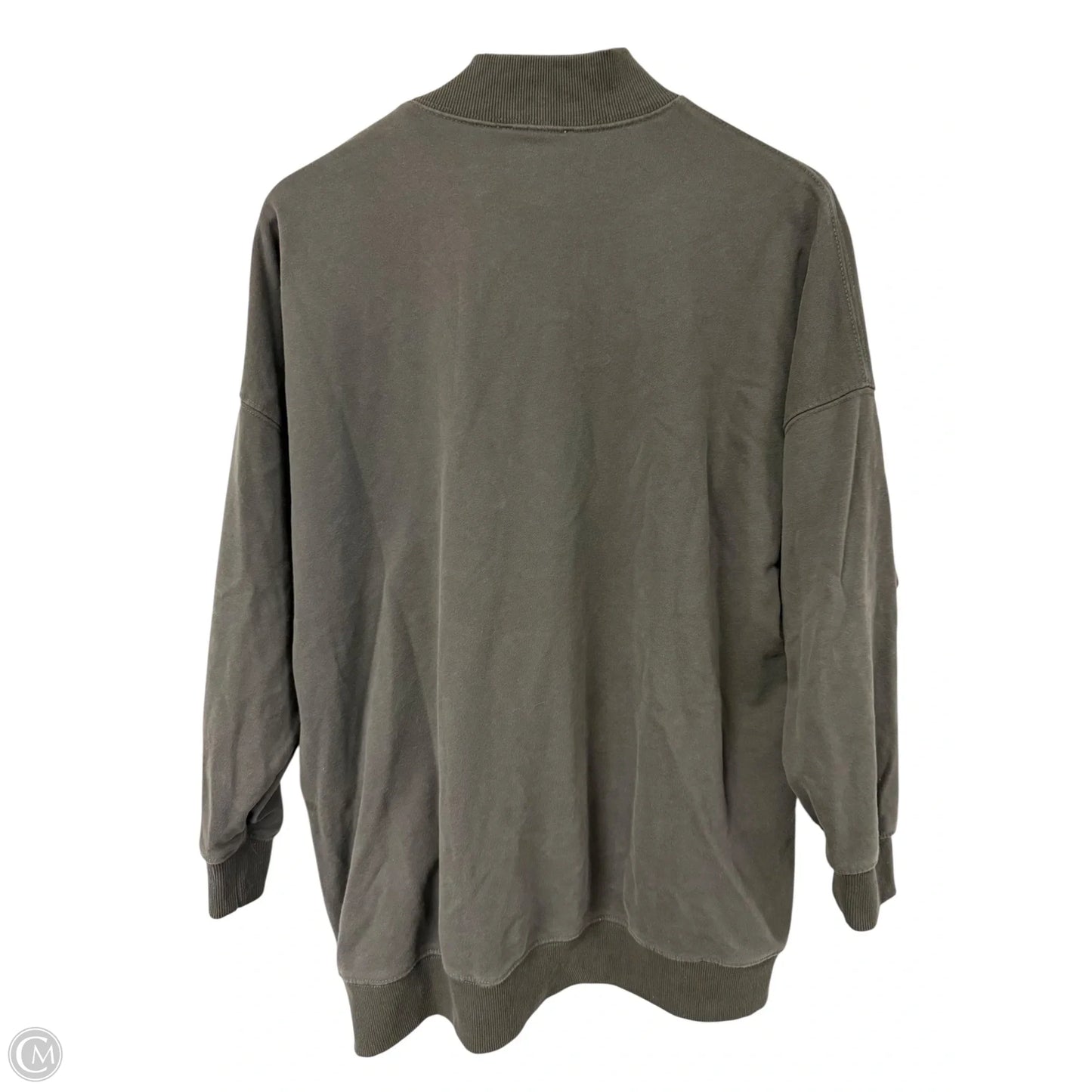 Sweatshirt Crewneck By Dress Forum In Grey, Size: M