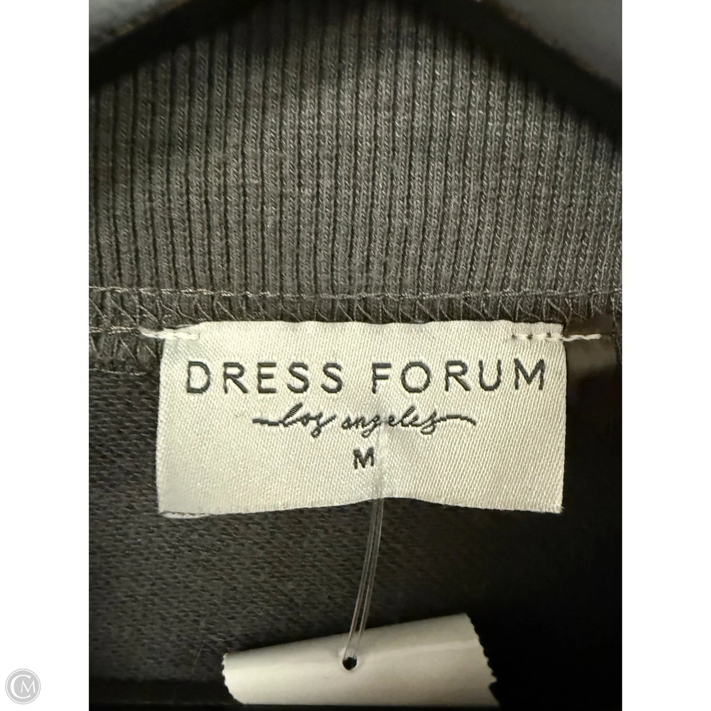 Sweatshirt Crewneck By Dress Forum In Grey, Size: M