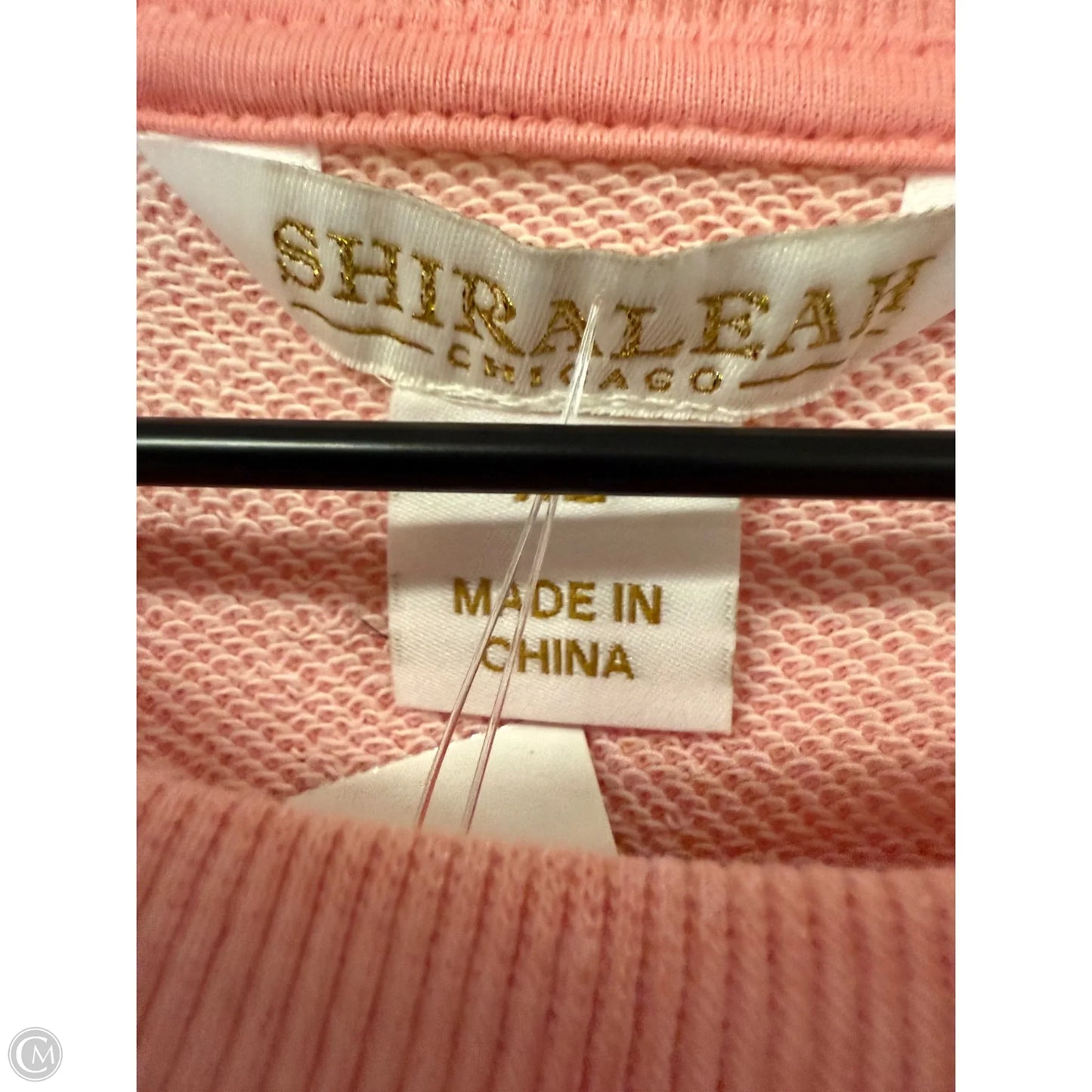 Sweatshirt Crewneck By Cme In Pink, Size: Xl