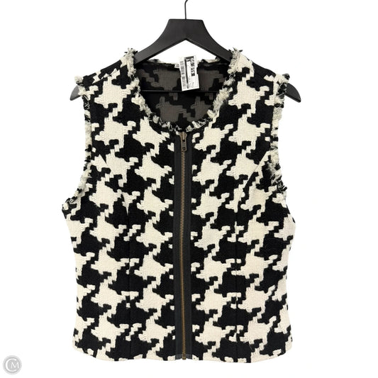 Vest Other By Cabi In Black & White, Size: M