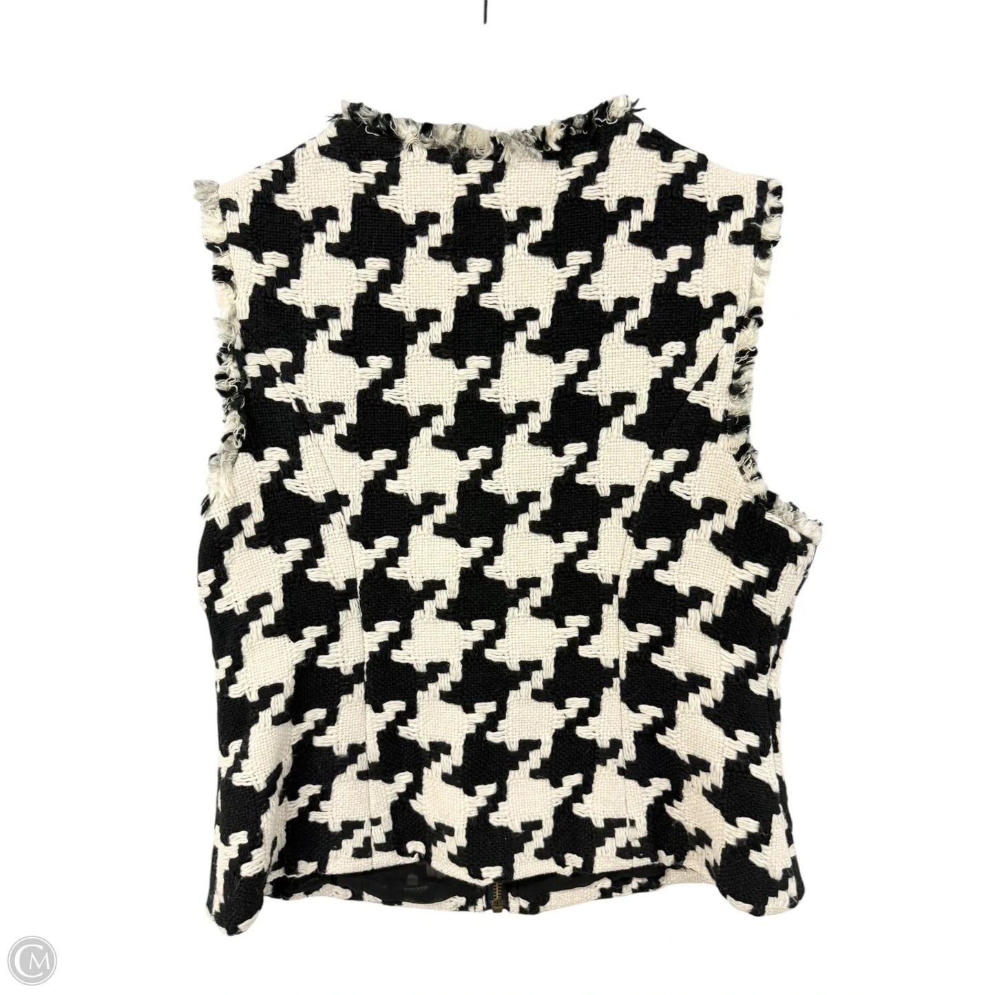 Vest Other By Cabi In Black & White, Size: M