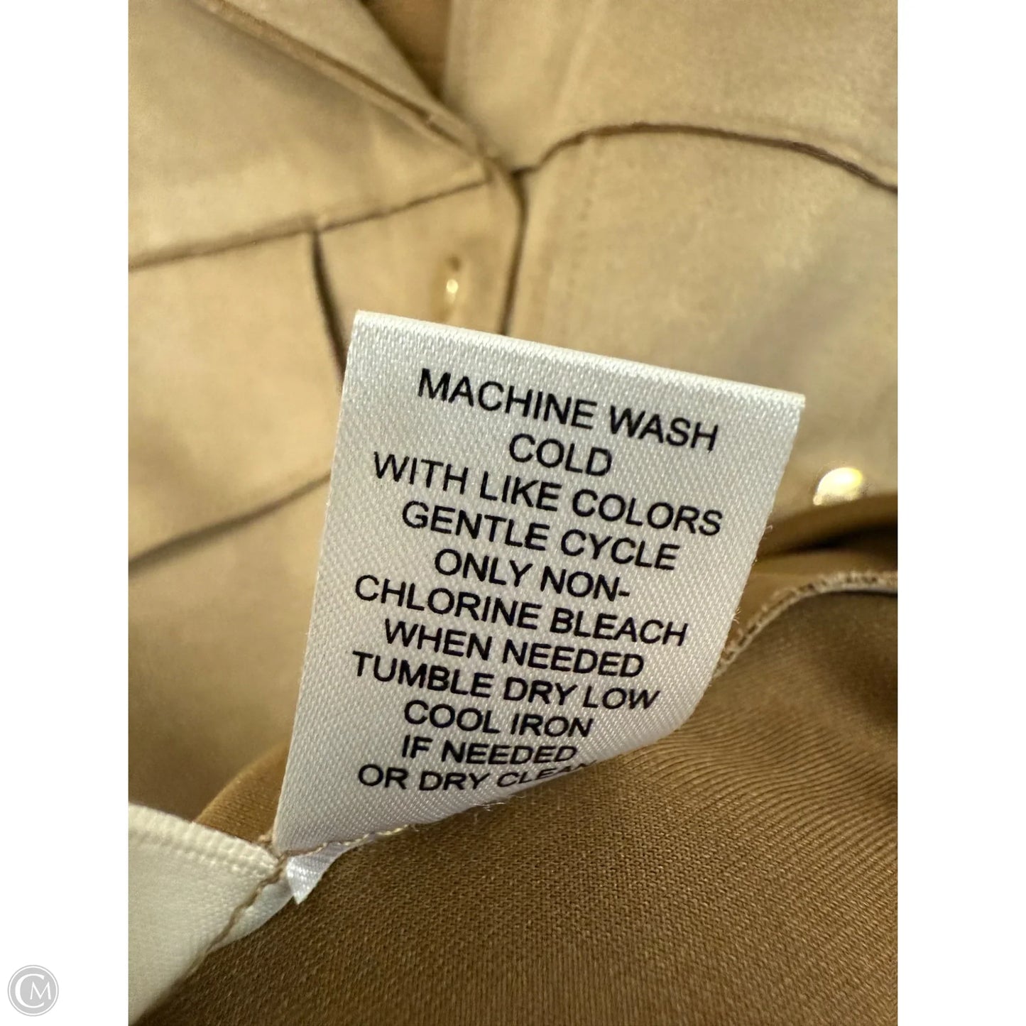 Jacket Shirt By Truth In Beige, Size: M