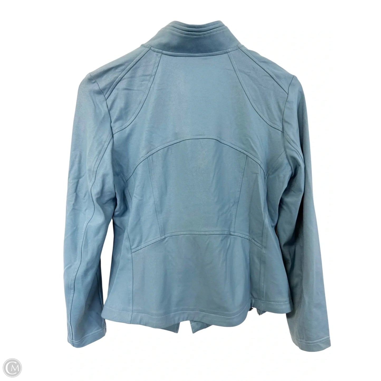 Jacket Moto By Clara Sun Woo In Blue, Size: S