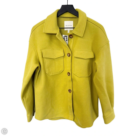 Jacket Shirt By Avec Les Filles In Green, Size: S