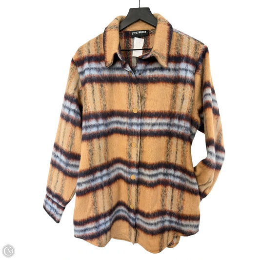 Jacket Other By Steve Madden In Blue & Brown, Size: M