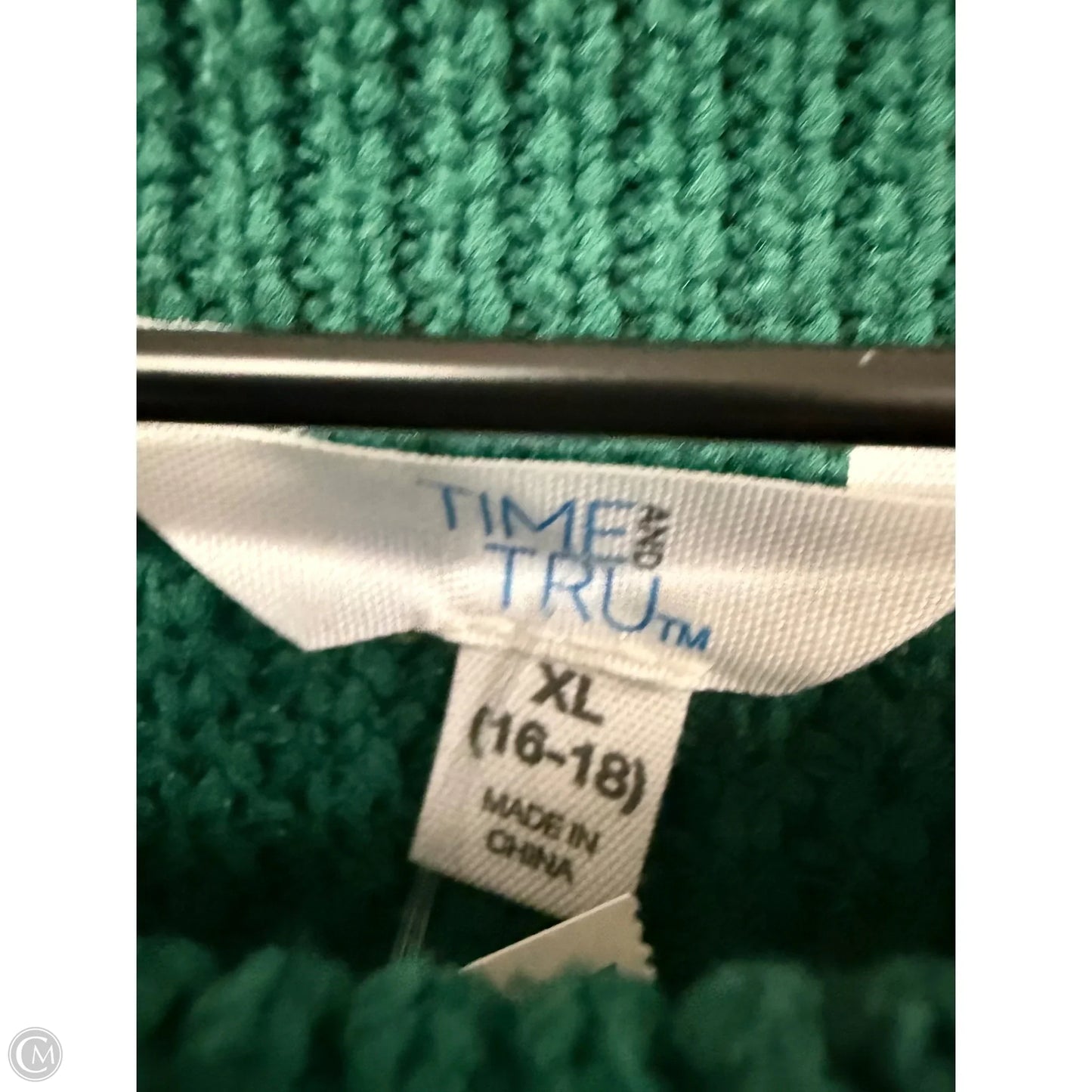 Sweater By Time And Tru In Green, Size: Xl