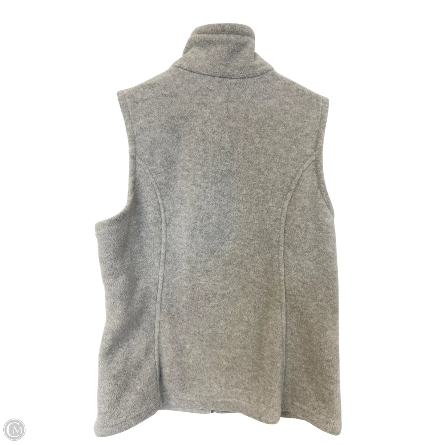 Vest Fleece By Columbia In Grey, Size: M