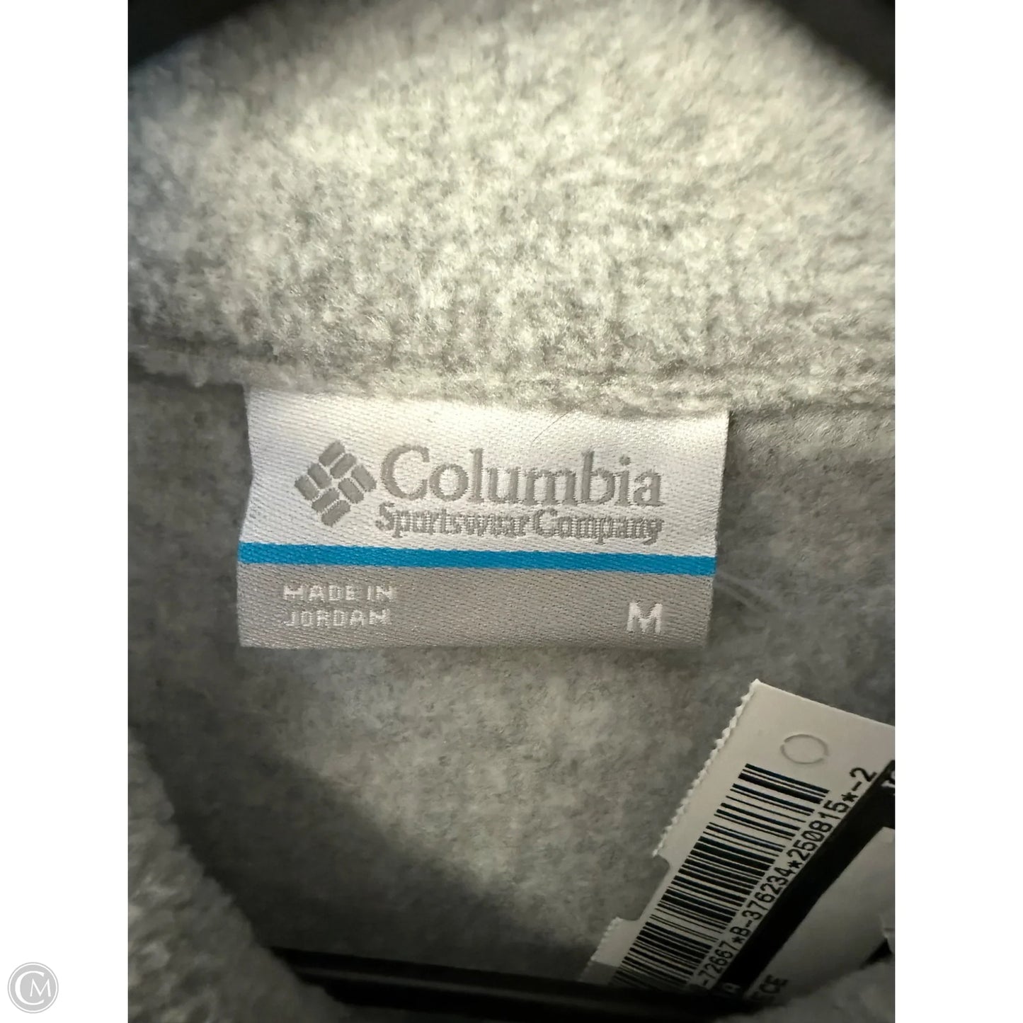 Vest Fleece By Columbia In Grey, Size: M