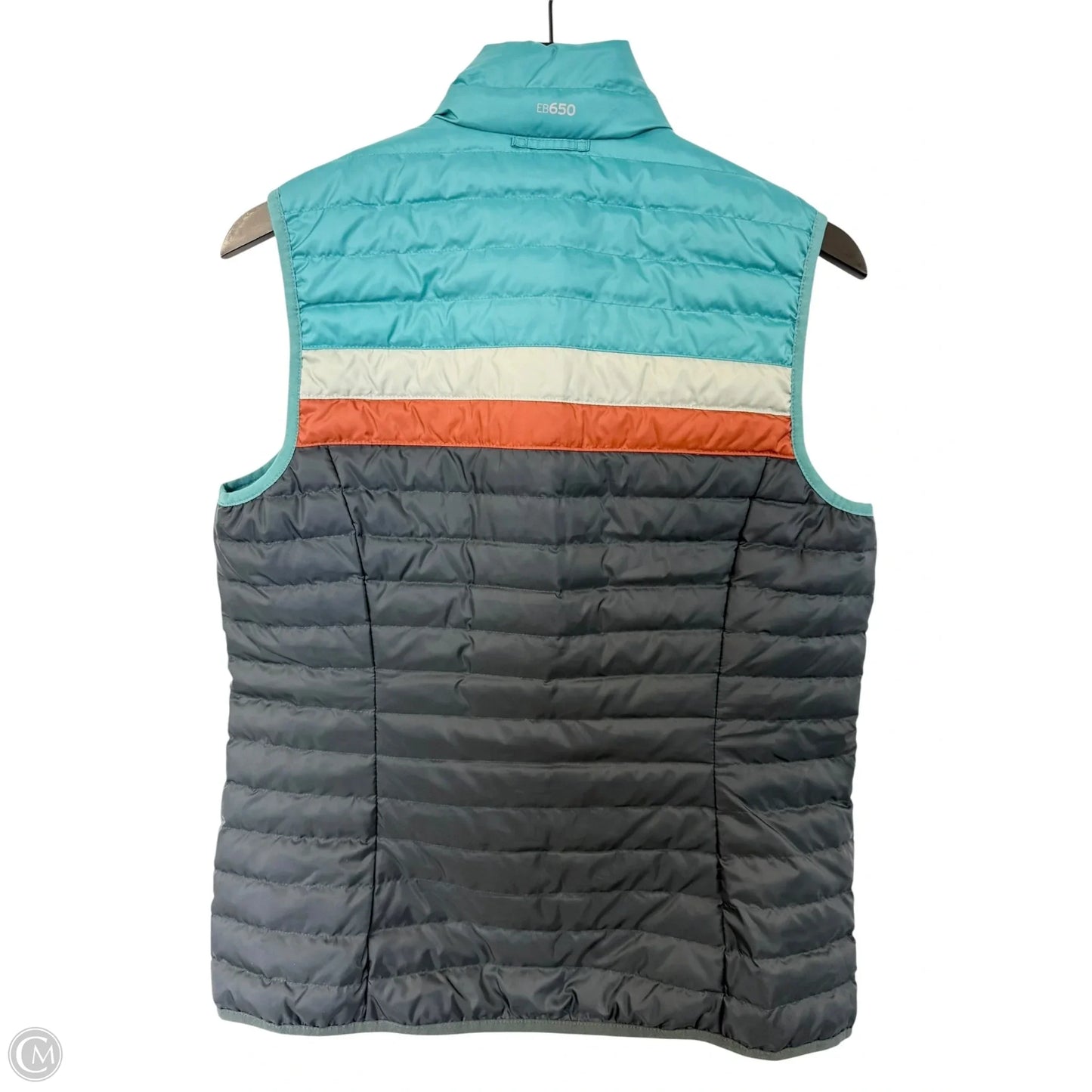 Vest Puffer & Quilted By Eddie Bauer In Multi-colored, Size: M
