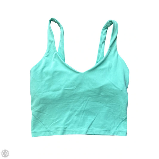 Athletic Tank Top By Lululemon In Aqua, Size: 4
