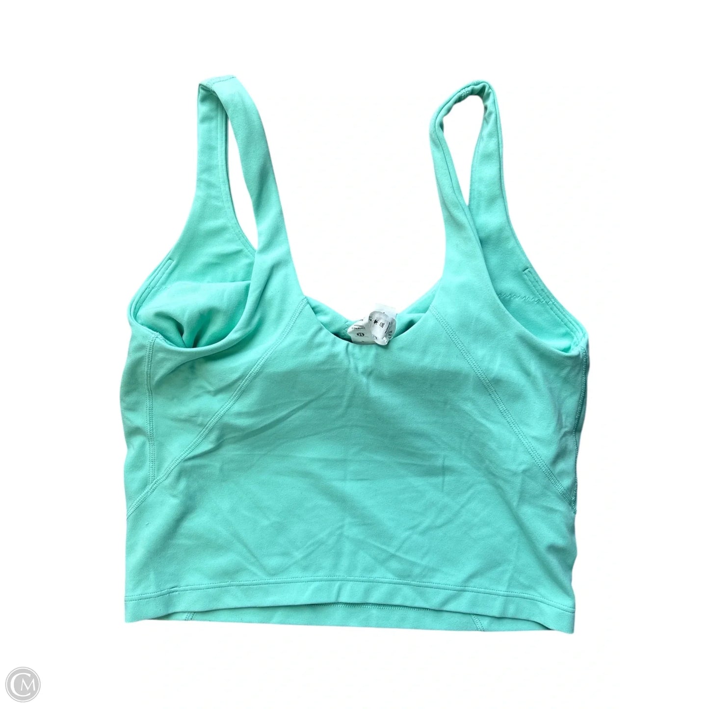 Athletic Tank Top By Lululemon In Aqua, Size: 4