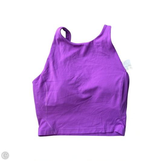 Athletic Tank Top By Lululemon In Purple, Size: 4