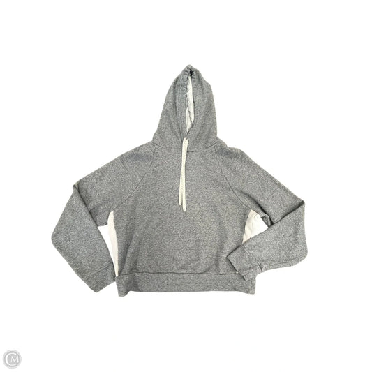 Sweatshirt Hoodie By Vuori In Grey & White, Size: Xs