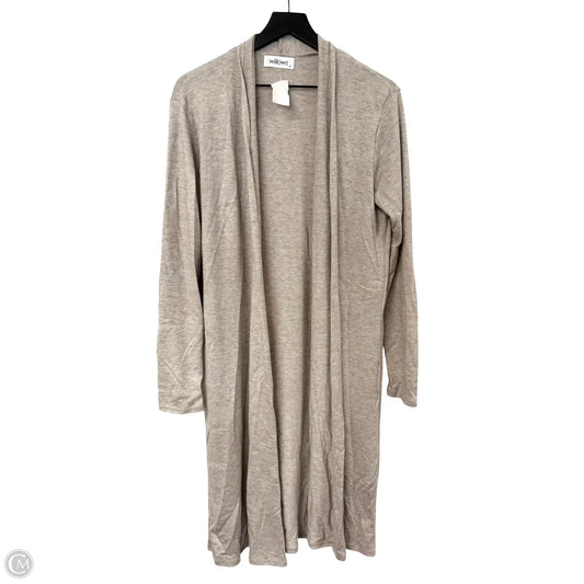 Cardigan By Clothes Mentor In Tan, Size: M