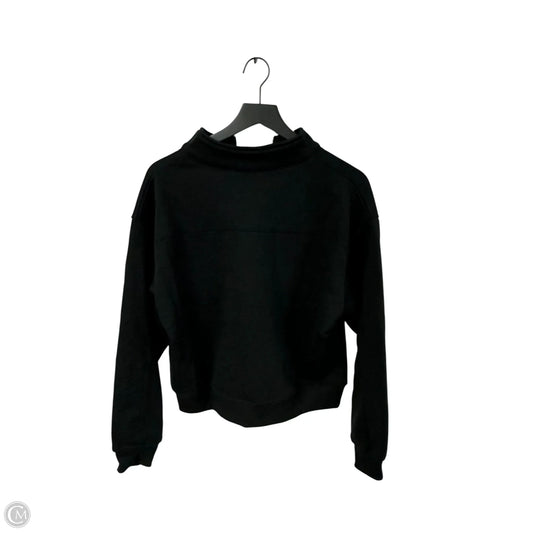 Sweatshirt Collar By Zenana Outfitters In Black, Size: M