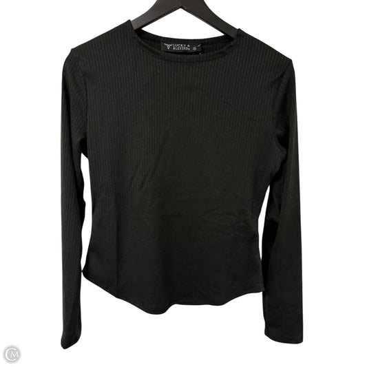 Top Long Sleeve Basic By Cmc In Black, Size: M