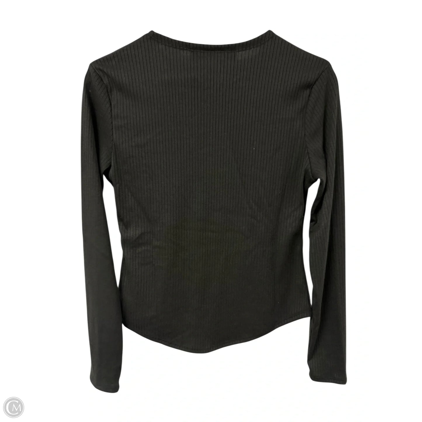 Top Long Sleeve Basic By Cmc In Black, Size: M
