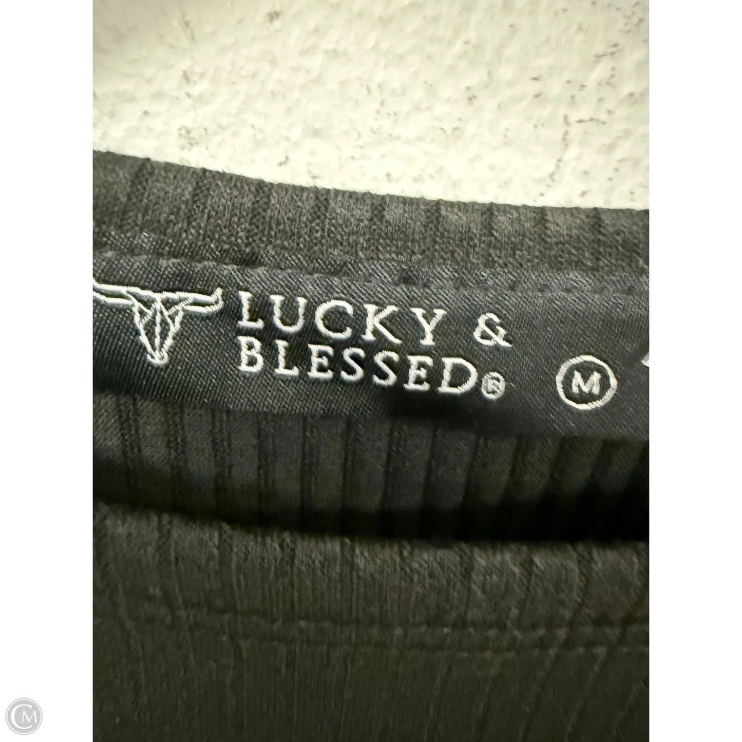 Top Long Sleeve Basic By Cmc In Black, Size: M