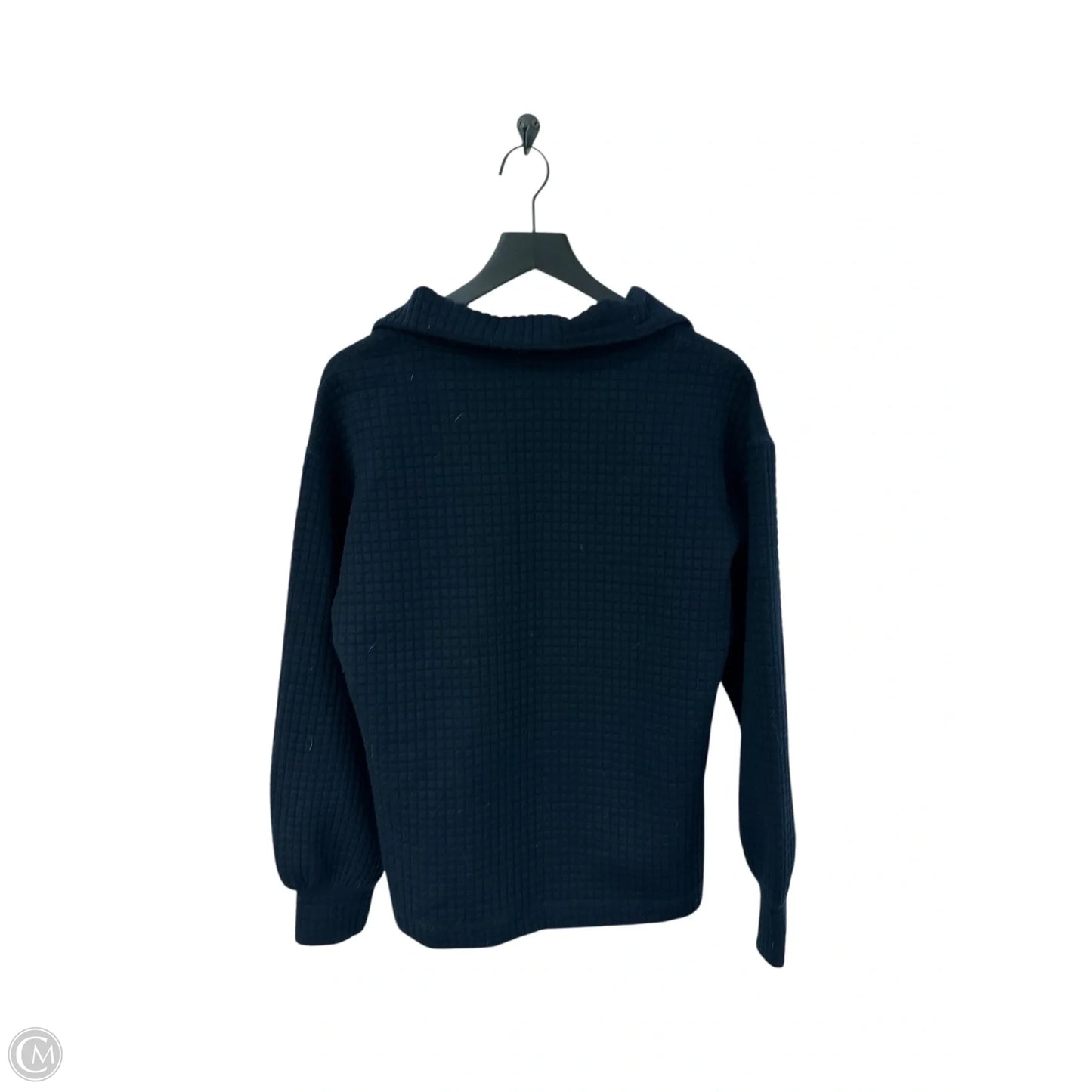 Sweatshirt Collar By Tribal In Navy, Size: M