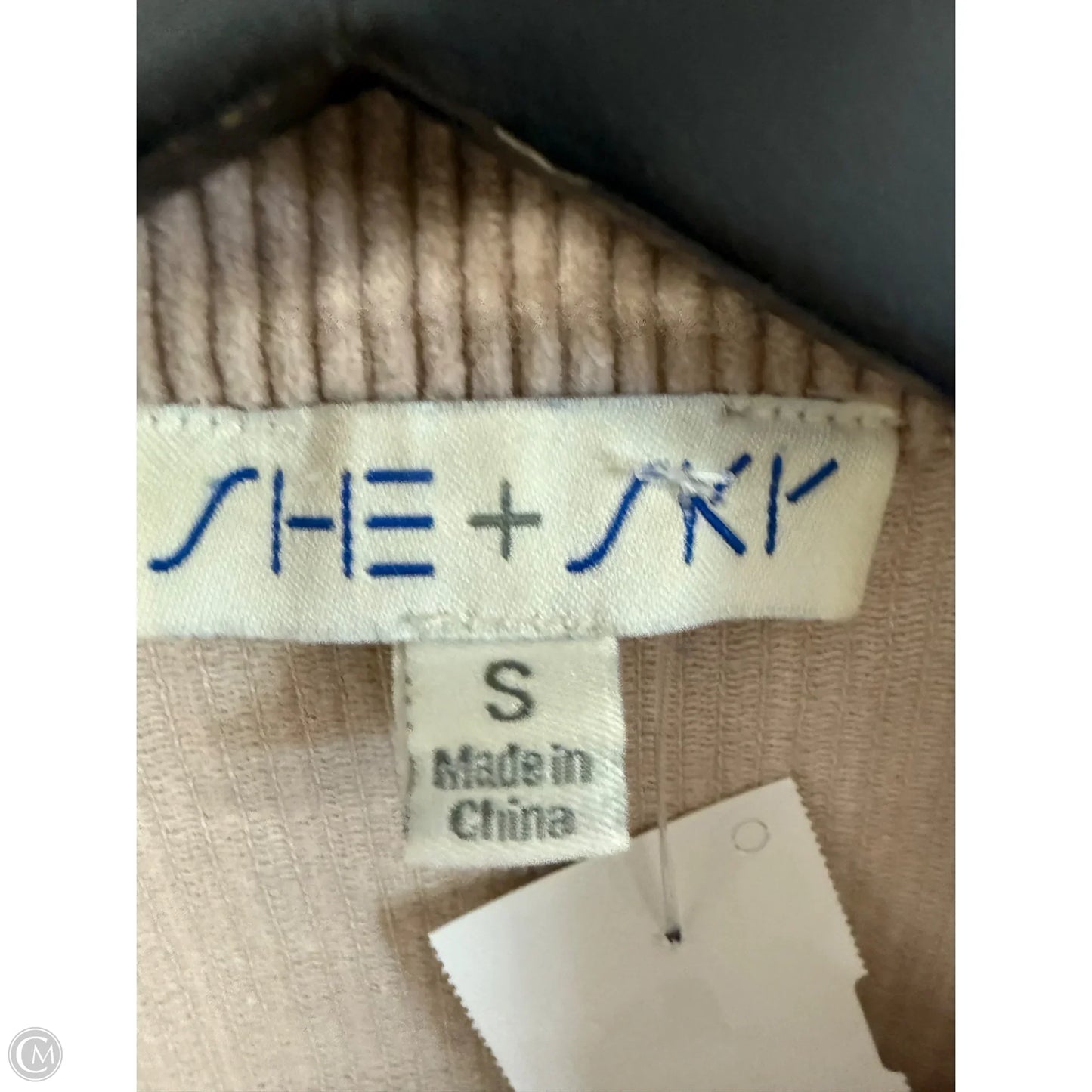 Jacket Other By She + Sky In Tan, Size: S