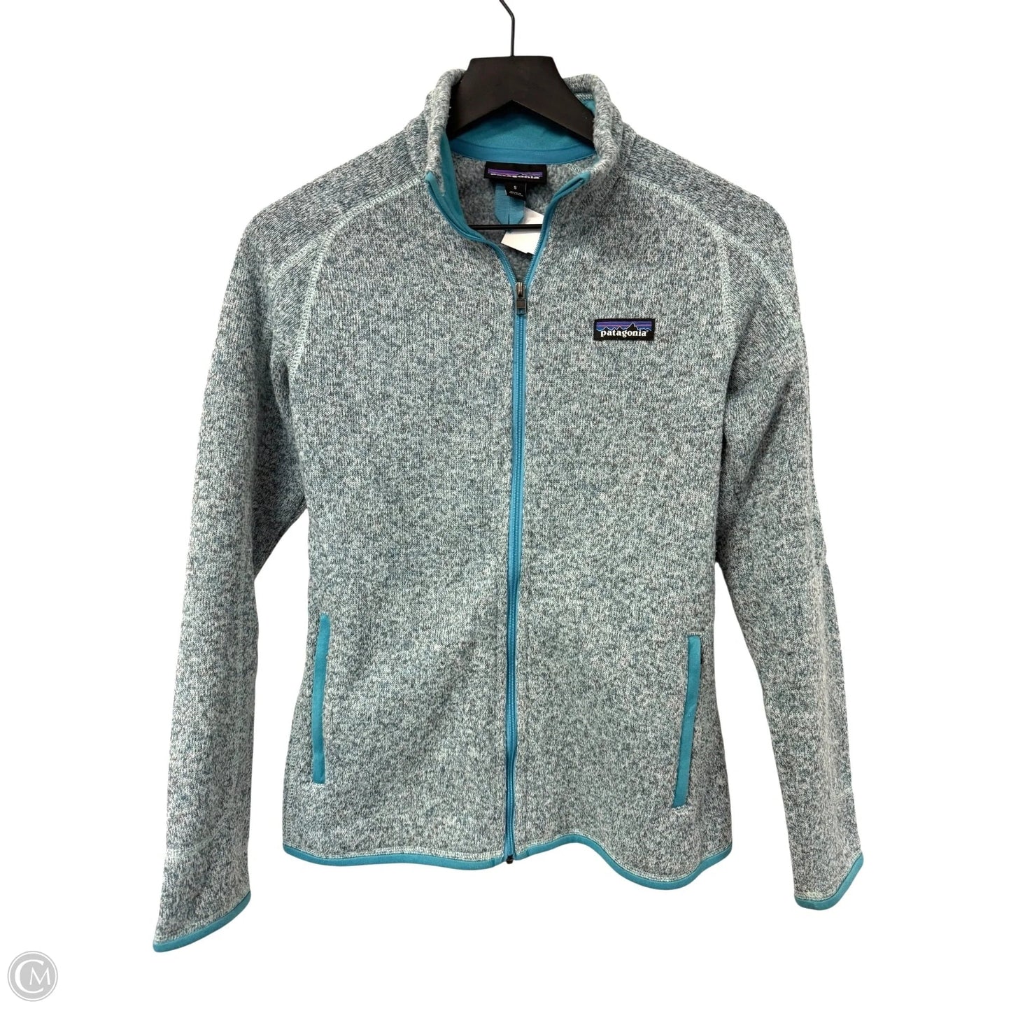 Jacket Fleece By Patagonia In Blue, Size: S