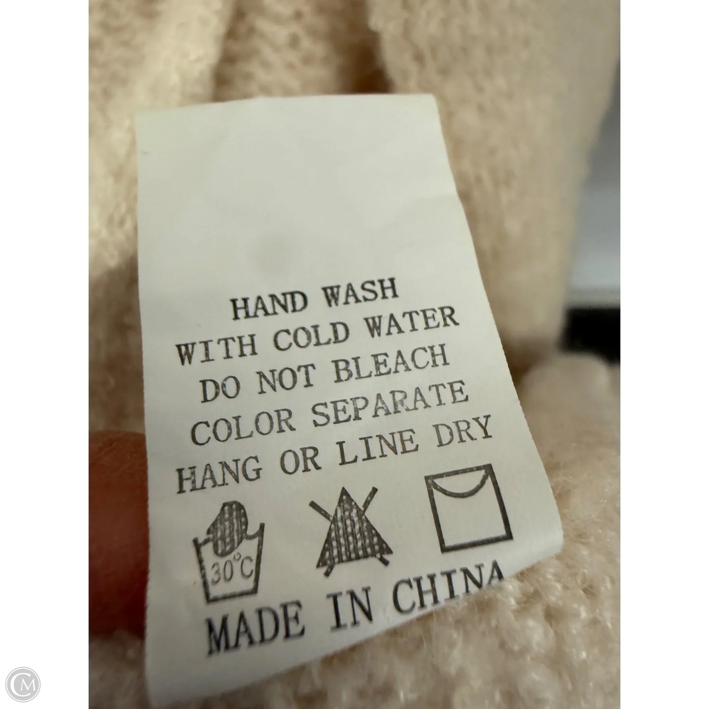 Sweater Cardigan By Clothes Mentor In Cream, Size: S